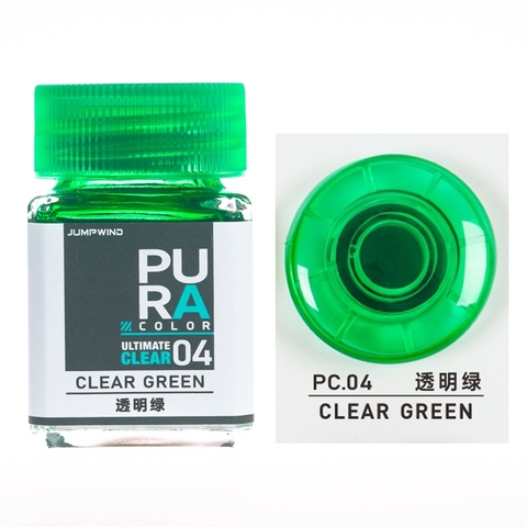 Sơn màu trong suốt Pura PC01-PC11 Jumpwind - Sơn Mô Hình
