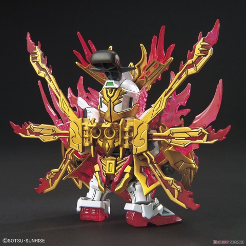 Mô hình lắp ráp SD Yan Huang Zhang Fei God Gundam Trương Phi Bandai 4573102589231