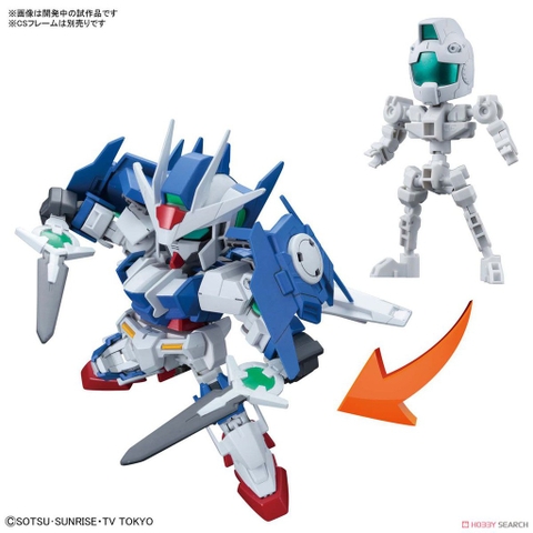 Mô Hình Lắp Ráp SD SD GUNDAM CROSS SILHOUETTE GUNDAM 00 DIVER ACE 4573102553430 Bandai