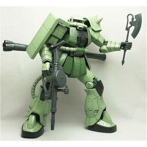 Mô hình lắp ráp Mega Size Model Zaku II 1/48 Bandai 4573102606808