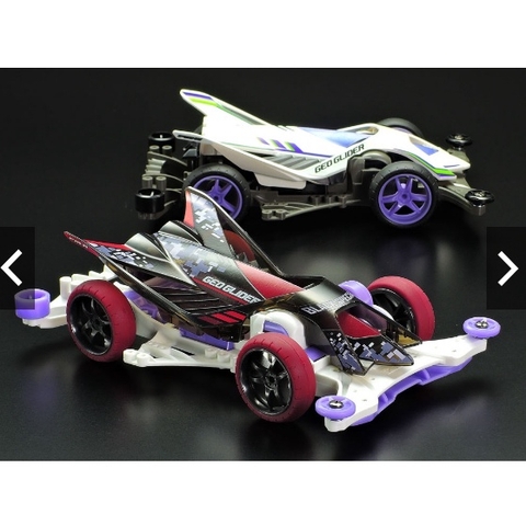 Mô hình xe đua lắp ráp chạy bằng pin Mini 4WD GEO GLIDER BLACK SPECIAL (FM-A CHASSIS) [] 95564  TAMIYA