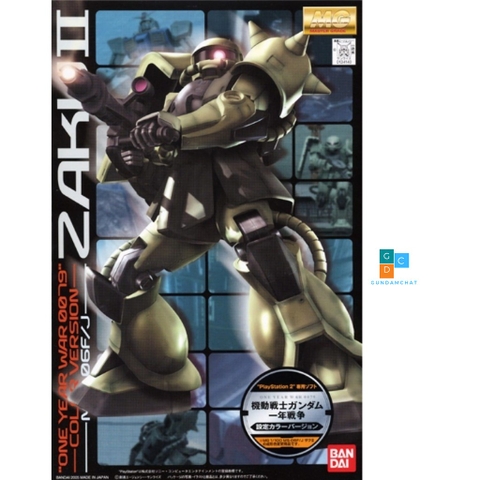 Mô hình lắp ráp MG MS-06F/J Zaku II One Year War 0079 Ver Bandai