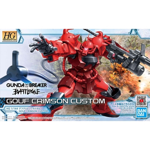 Mô hình lắp ráp HG 1/144 GOUF CRIMSON CUSTOM Bandai