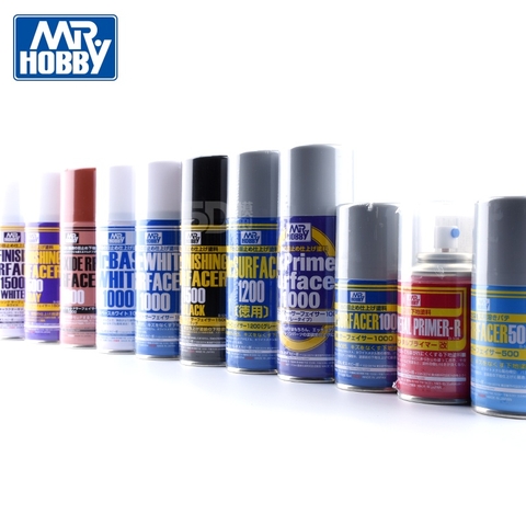 Sơn phủ Topcoat Mr Hobby Bóng - Bóng mờ - mờ -Dụng cụ Gundam