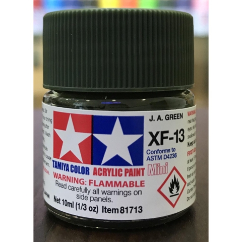 Sơn Acrylic XF1-XF20 Tamiya Gốc nước 10ml - GDC