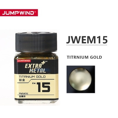 Sơn màu kim loại EM01-EM16 Extra Metal Jumpwind 18ml - Sơn Mô Hình