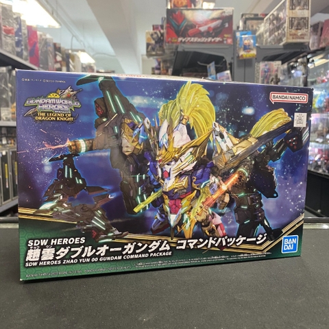 Mô hình lắp ráp SDW HEROES ZHAO YUN 00 GUNDAM COMMAND PACKAGE  Bandai 4573102637086