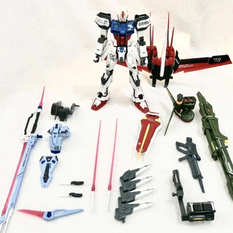 Mô hình lắp ráp Gundam MG Perfect Strike Aile Launcher & Sword 6630A