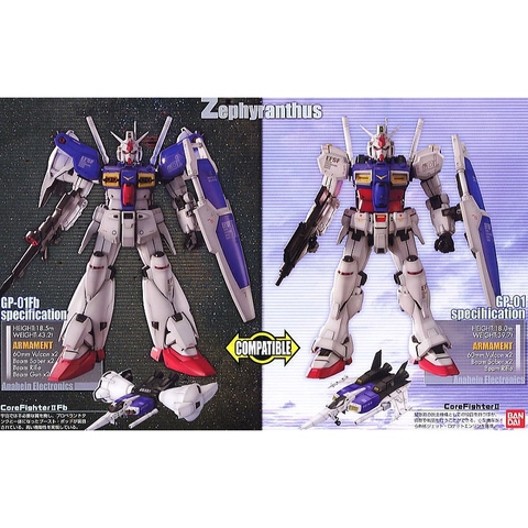 Mô hình lắp ráp PG RX-78 GP01/Fb Gundam GP01 Bandai