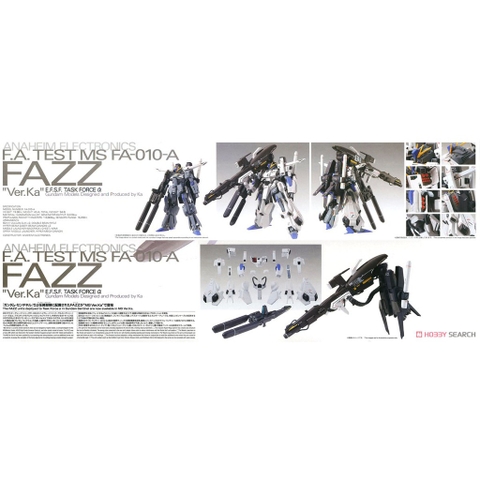 Mô hình Gundam MG FAZZ Ver.Ka Bandai - GDC