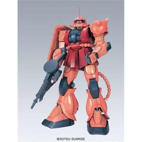 Mô hình lắp ráp PG MS-06S Chars Zaku II Bandai 4573102642295