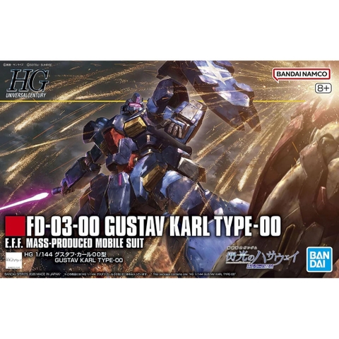 Mô hình lắp ráp HG UC 1/144 GUSTAV KARL TYPE-00 BANDAI