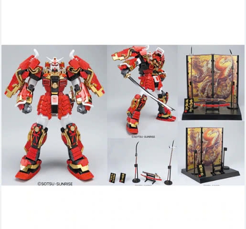 Mô Hình Lắp Ráp  MG 1/100 SHINMUSHA GUNDAM SENGOKU NO JIN Bandai 4573102672292