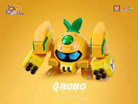 (Pre Oder) Mô hình lắp ráp Thơm Giác Đấu FR-01 Mini - Thơm lùn Robo Trái Cây Chính Hãng Yili chuangwan