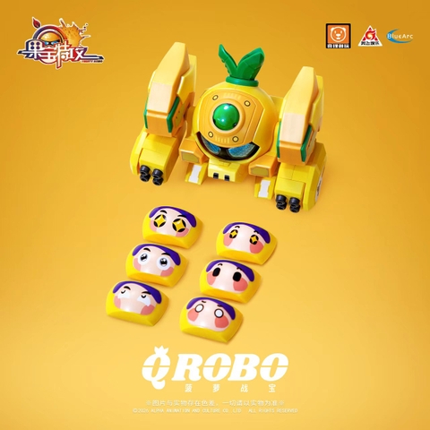 (Pre Oder) Mô hình lắp ráp Thơm Giác Đấu FR-01 Mini - Thơm lùn Robo Trái Cây Chính Hãng Yili chuangwan