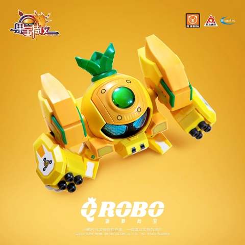 (Pre Oder) Mô hình lắp ráp Thơm Giác Đấu FR-01 Mini - Thơm lùn Robo Trái Cây Chính Hãng Yili chuangwan