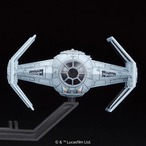 Mô hình lắp ráp VEHICLE MODEL 007 TIE ADVANCED x 1 & FIGHTER SET Bandai 4573102641106