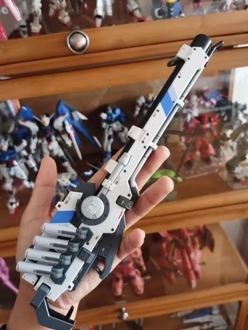Phụ kiện lắp ráp nâng cấp mô hình Hyper Mega Bazooka launcher cho RG Hi-Nu