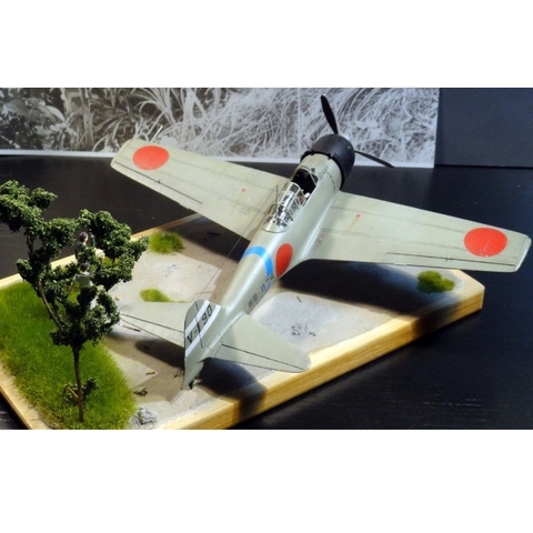 Mô hình lắp ráp máy bay quân sự 1/48 SCALE A6M3 type 32 Zero fighter 61025 TAMIYA - mô hình trưng bày, sa bàn