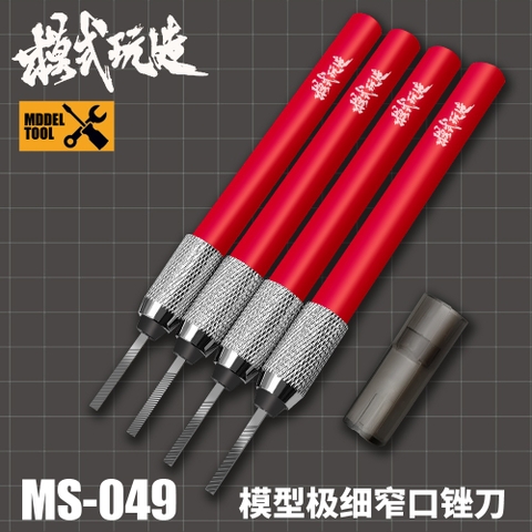 Chà nhám - dũa đầu kim loại kích thước nhỏ MS049 - dụng cụ mô hình