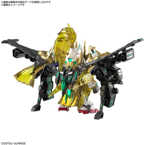 Mô hình lắp ráp SDW HEROES ZHAO YUN 00 GUNDAM COMMAND PACKAGE  Bandai 4573102637086