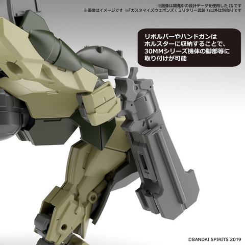 Mô Hình Lắp Ráp CUSTOMIZE WEAPONS(MILITARY WEAPON) Bandai W-20 4573102639387