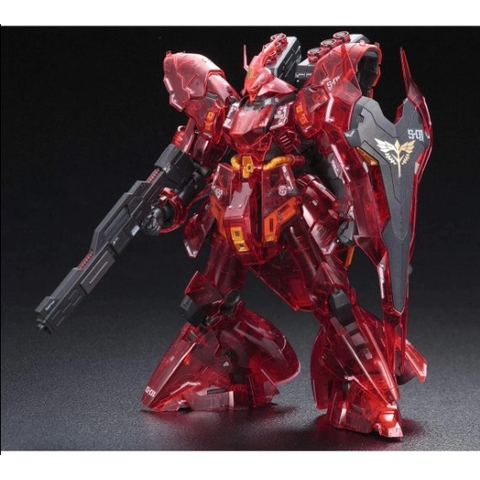 Mô Hình Lắp Ráp RG 1/144 Sazabi Clear Color Gundam Base Event Limited Gunpla Plastic Model Kit Bandai 4573102554161