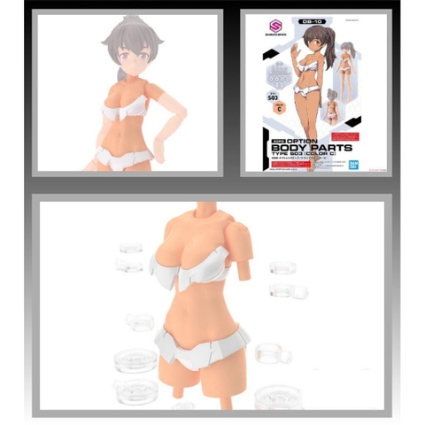 Mô Hình Lắp Ráp phụ kiện 30MS OPTION BODY PARTS TYPE S03 [COLOR C] Bandai 4573102639424