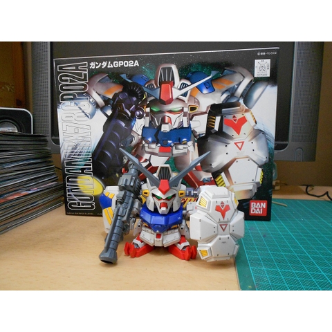 Mô Hình Lắp Ráp SD BB 202 GP02A GUNDAM Bandai
