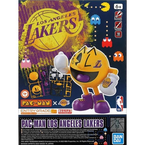 Mô hình lắp ráp Pac-man ENTRY GRADE LOS ANGELES LAKERS