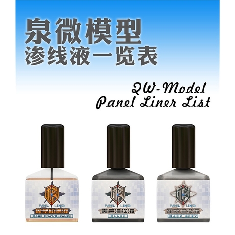 Dung dịch kẻ lằn chìm - kẻ line thường / kim loại Panel Line Metallic tạo độ sắc nét cho mô hình