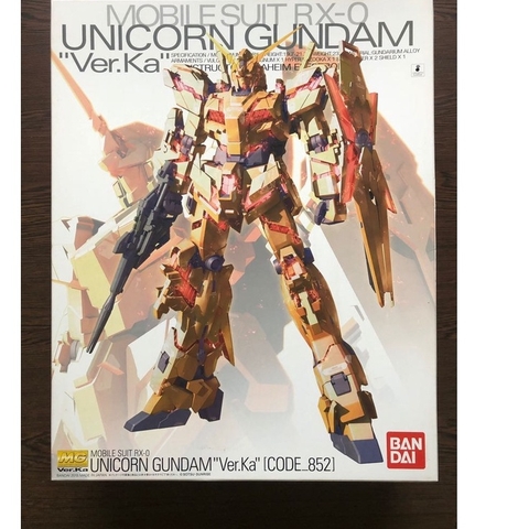 Mô hình lắp ráp Gundam MG 1/100 RX-0 Unicorn Ver.Ka Bandai