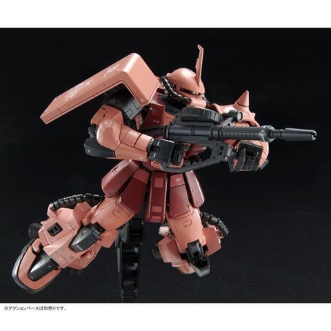 Mô Hình Lắp Ráp Bandai RG High Mobility Type Zaku II (Team Monstor Custom) 4573102621979 (Plastic Model) Bandai