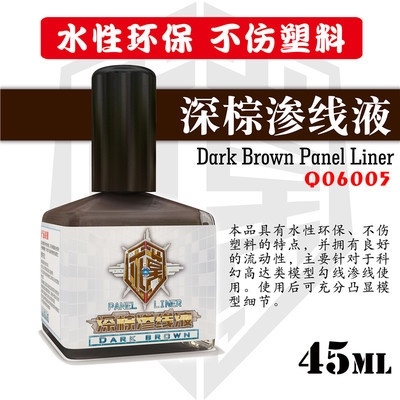 Dung dịch kẻ lằn chìm - kẻ line thường / kim loại Panel Line Metallic tạo độ sắc nét cho mô hình