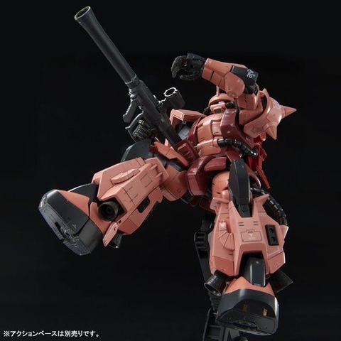 Mô Hình Lắp Ráp Bandai RG High Mobility Type Zaku II (Team Monstor Custom) 4573102621979 (Plastic Model) Bandai