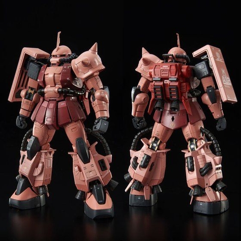 Mô Hình Lắp Ráp Bandai RG High Mobility Type Zaku II (Team Monstor Custom) 4573102621979 (Plastic Model) Bandai