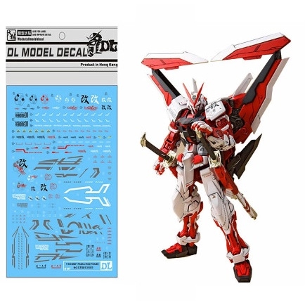 Decal nước MG Astray Red