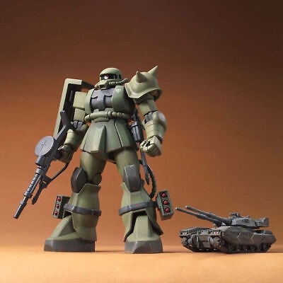 Mô Hình Lắp Ráp HG 1/144 MS-06 ZAKU THE GROUND WAR SET Plastic model kit Japan Bandai 4573102628350