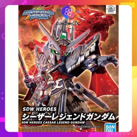Mô hình lắp ráp SDW HEROES CAESAR LEGEND GUNDAM Bandai