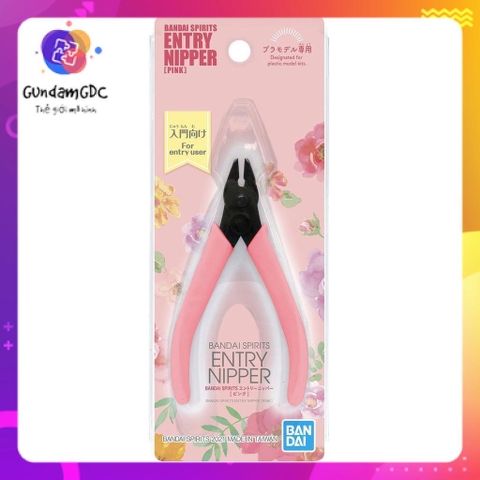 Kìm cắt nhựa mô hình BANDAI SPIRITS ENTRY NIPPER [PINK] 4573102642080