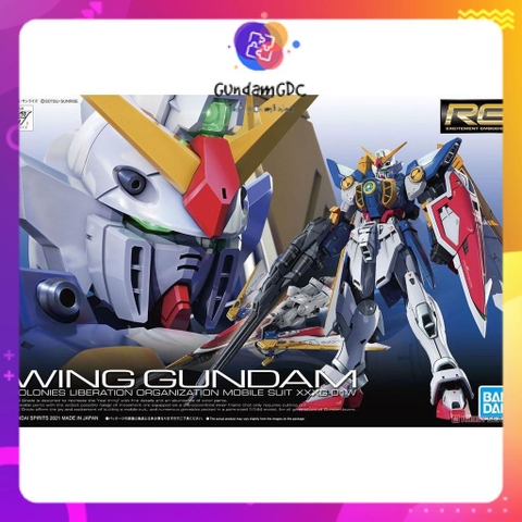 Mô hình lắp ráp RG Wing Gundam (Gundam Model Kits) Bandai 4573102616616