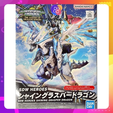 Mô hình lắp ráp SDW HEROES SHINING GRASPER DRAGON Bandai 4573102637055