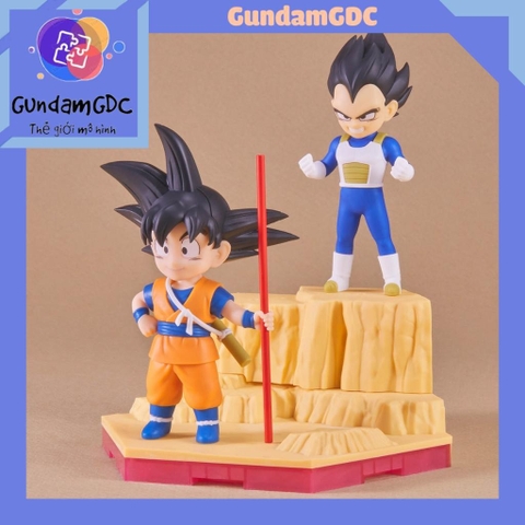 Mô hình DRAGON BALL DAIMA MODEL KIT SON GOKU (MINI) & VEGETA (MINI) Bandai 4573102683861