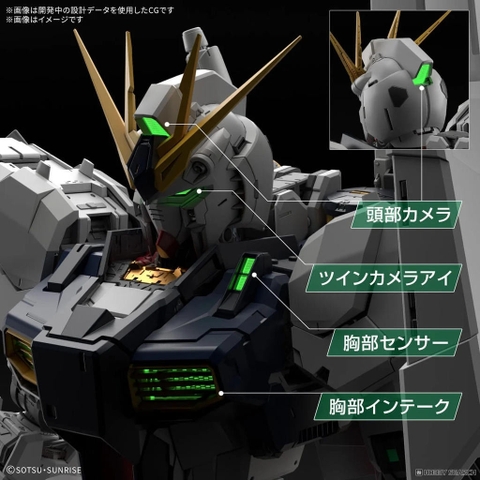 X-PHỤ KIỆN ĐỒ CHƠI MÔ HÌNH LẮP RÁP PG UNLEASHED 1/60 LED UNIT FOR Nu ν GUNDAM BANDAI 4573102693617