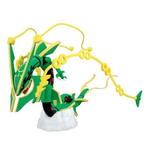 X-[HÀNG SẴN] BANDAI MÔ HÌNH LẮP RÁP Pokemon Model Kit Mega Rayquaza CHÍNH HÃNG