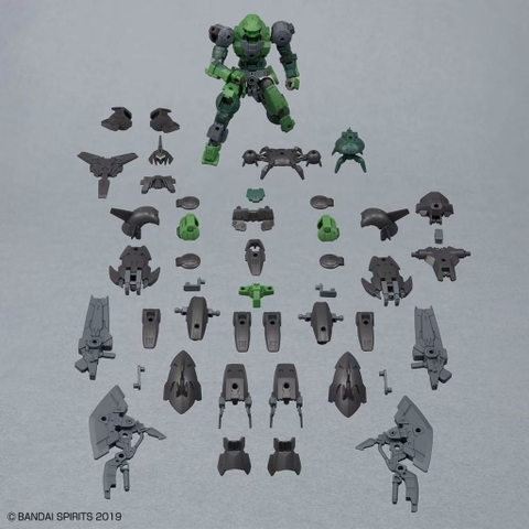 X- Mô Hình Lắp Ráp Bandai 30MM 1/144 bEXM-15FA Full Armor Portanova