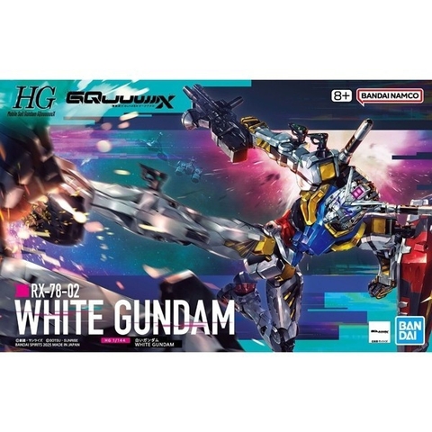 MÔ HÌNH LẮP RÁP HG 1/144 WHITE GUNDAM Gundam Promax 4573102691897