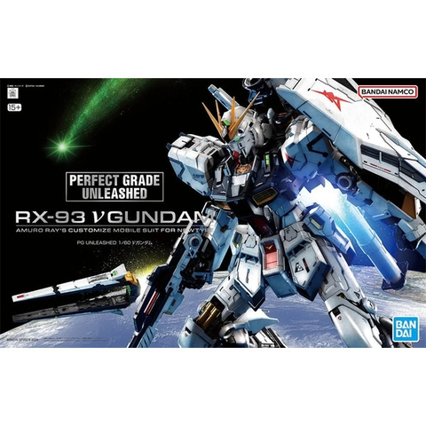 X-Mô hình lắp ráp Gunpla -BANDAI - PG UNLEASHED 1/60 Nu GUNDAM 4573102691910