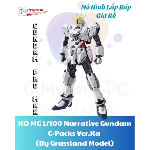 Mô Hình Lắp Ráp MG 1/100 Narrative Gundam C-Packs Ver.Ka (By Grassland Model)