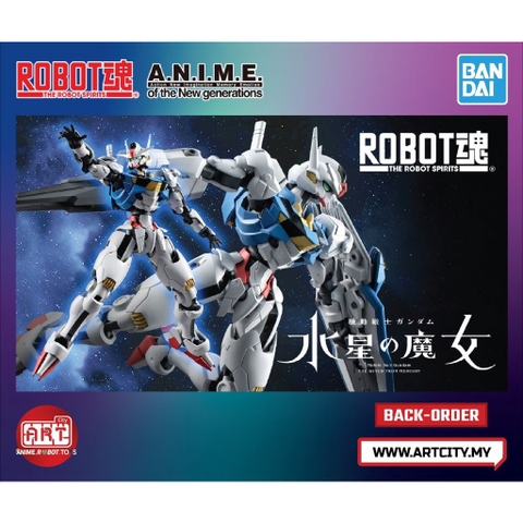 Mô Hình Lắp Ráp Sẵn Robot Damashii Gundam Aerial ver. ANIME Spirits Bandai 4573102639943